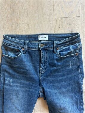 pistola Women's High Rise Jeans - Blue Wash